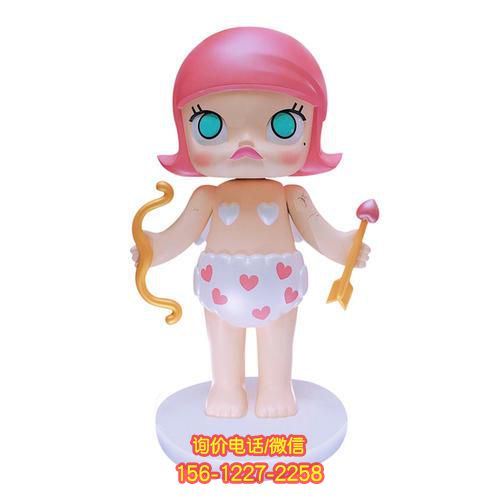 可愛丘比特卡通雕塑，把愛帶回家