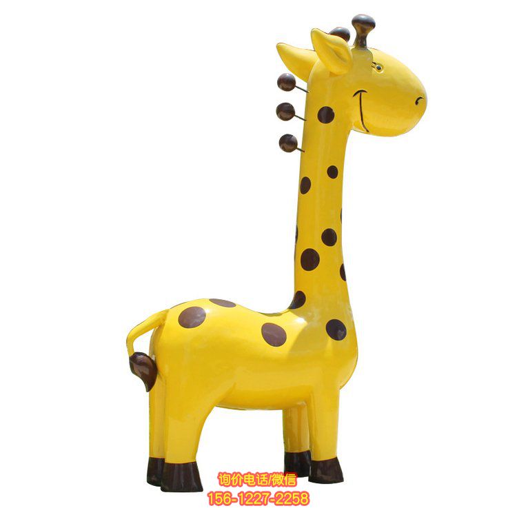 玻璃鋼動物雕塑，為公園增添靈動之美