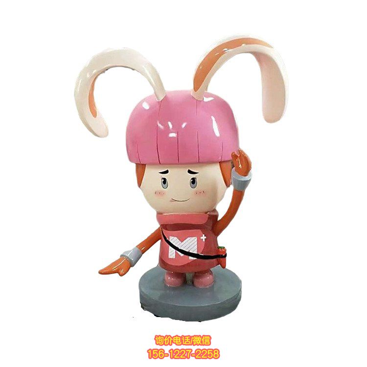 玻璃鋼卡通園林雕塑，景觀美化新視角