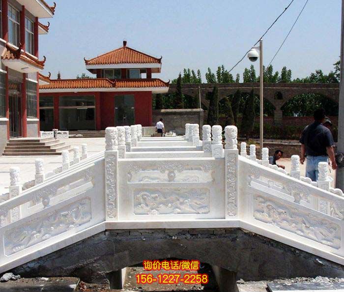 景區(qū)河道水渠大理石小拱橋大理石欄桿 景區(qū)河道水渠大理石小拱橋大理石欄桿