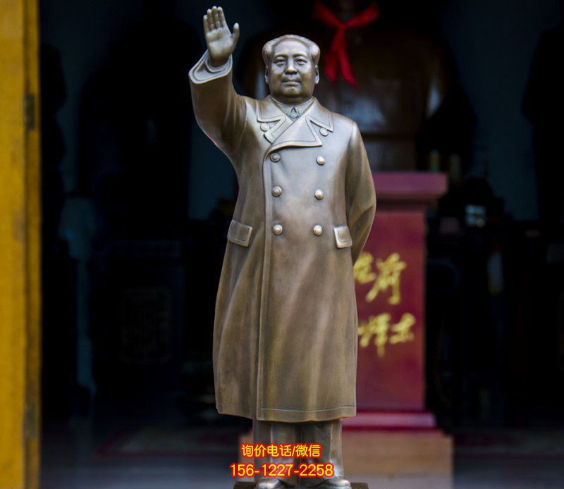 廣場(chǎng)揮手的主席廣場(chǎng)銅雕景觀毛澤東雕塑 廣場(chǎng)揮手的主席廣場(chǎng)銅雕景觀毛澤東雕塑