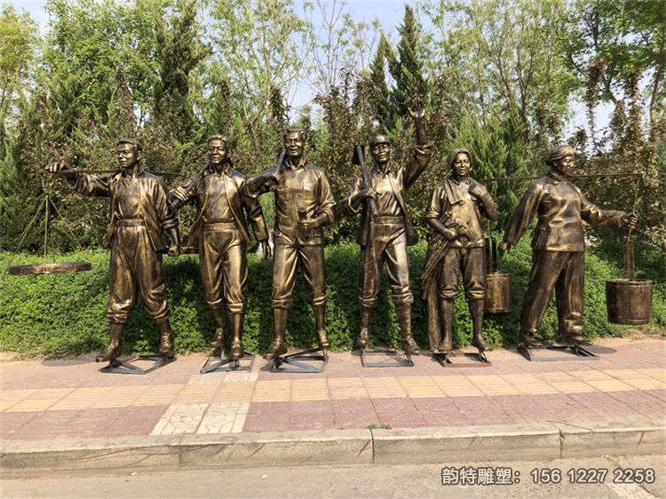 知青雕塑17 知青雕塑17