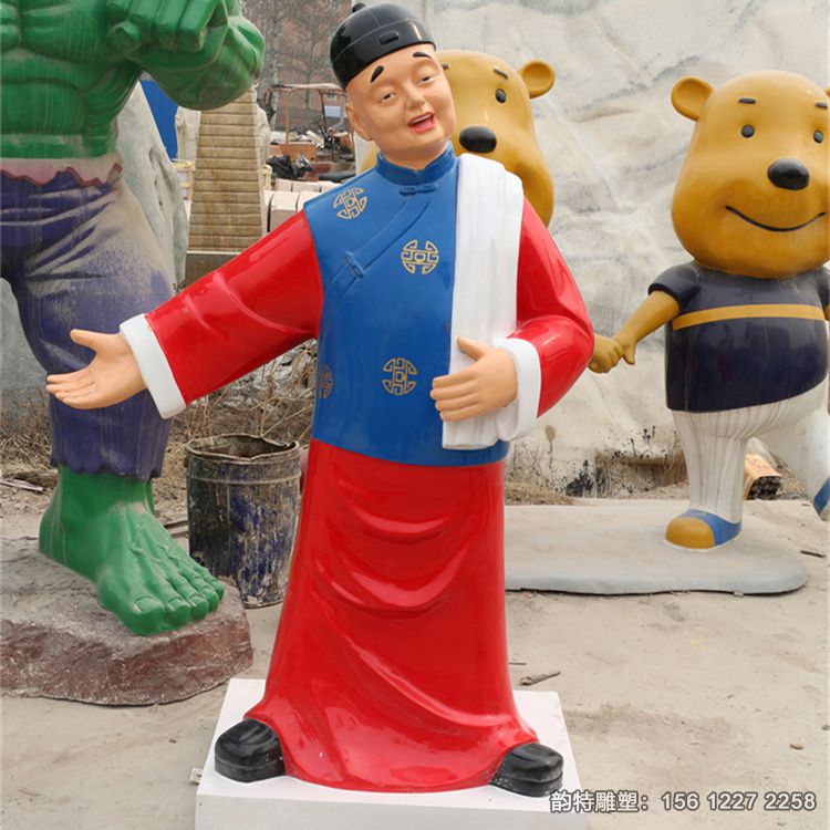 店小二雕塑15 店小二雕塑15