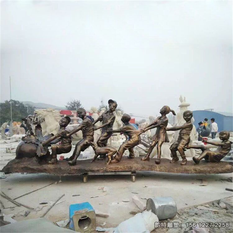 拔蘿卜雕塑03 拔蘿卜雕塑03