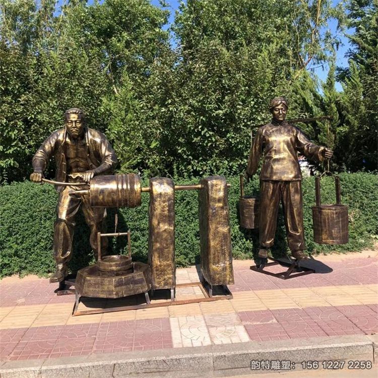 打水雕塑15 打水雕塑15