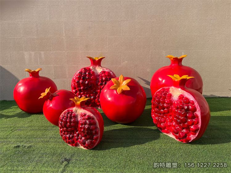 石榴雕塑104 石榴雕塑104