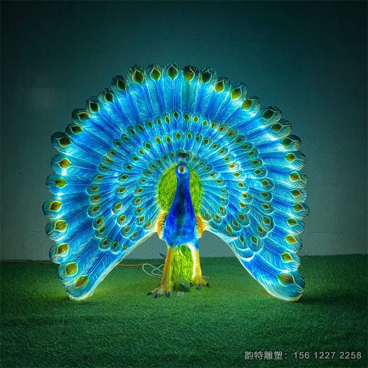 孔雀雕塑27 孔雀雕塑27