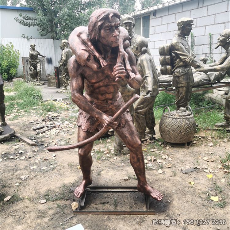 原始人雕塑12 原始人雕塑12