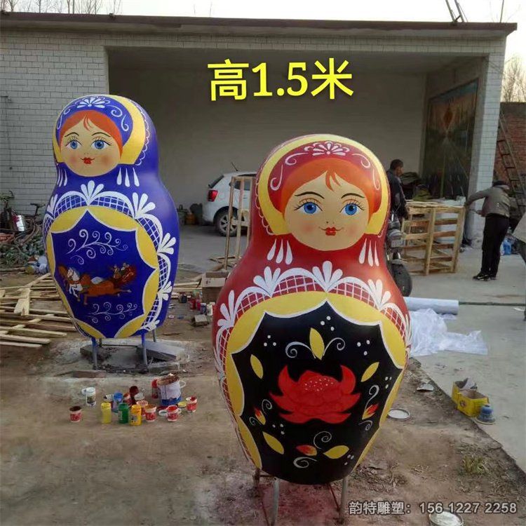 套娃雕塑14 套娃雕塑14