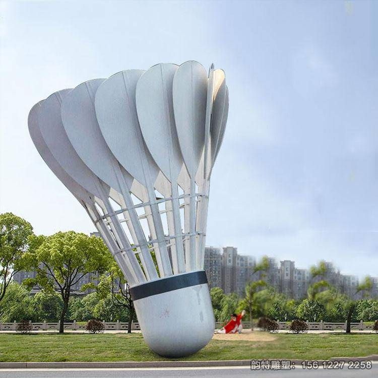 羽毛球雕塑05 羽毛球雕塑05