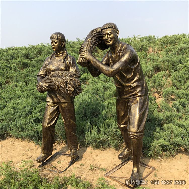 勞動(dòng)主題雕塑07