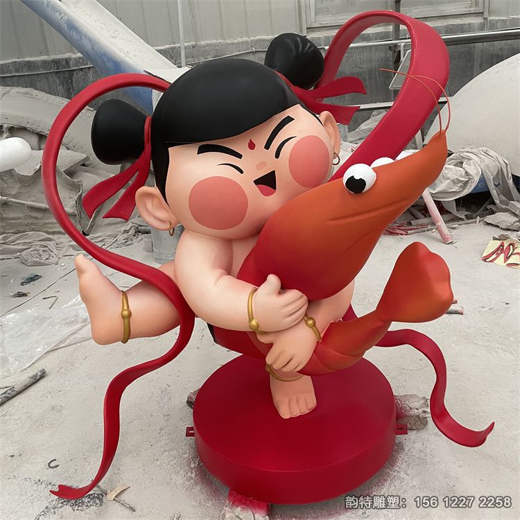 3D創(chuàng)意卡通人物雕塑 定制款卡通雕塑案例分享